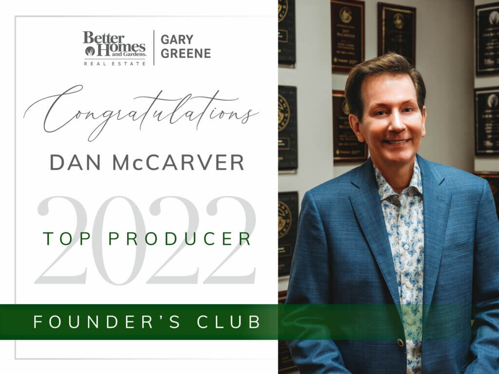 Dan McCarver Top Producer 2022